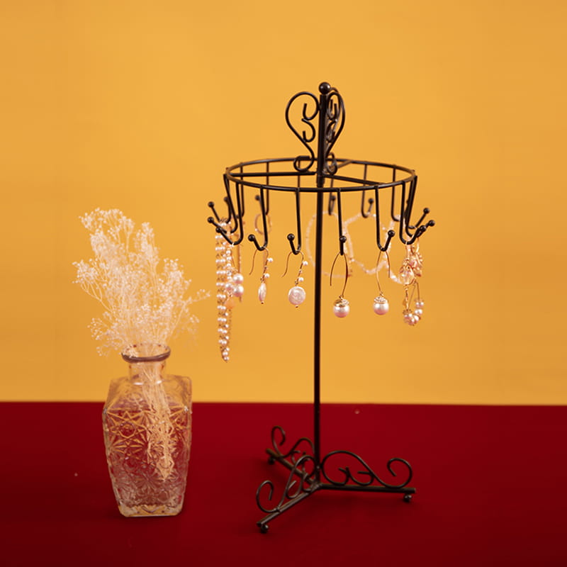 Suporte de exibição de suporte de metal para brinco Suporte de exibição de joias