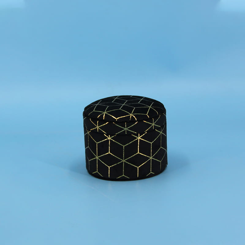 Caixa de jóias de casamento com injeção de plástico círculo embalagem estrela