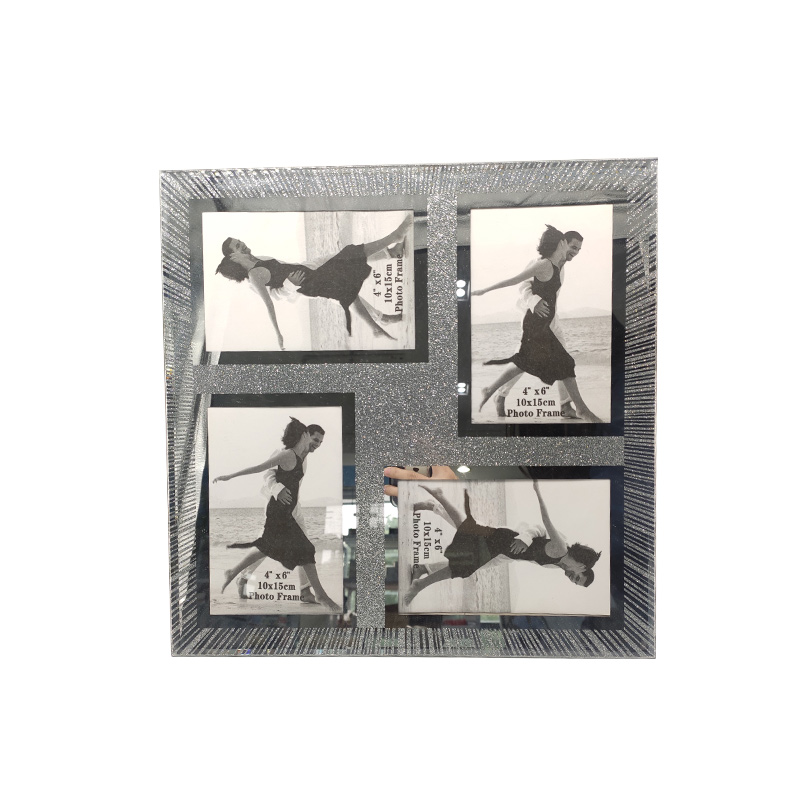 Moldura quadrada para várias fotos criativas Moldura quadrada para várias fotos criativas